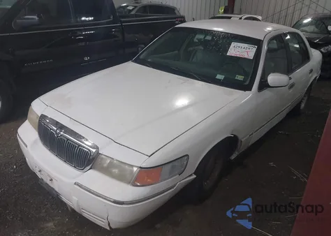 1999 Mercury Grand Marquis Ls from USA, damaged, VIN 2MEFM75W6XX685703